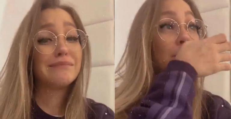 Carla Diaz chora ao revelar nódulo na tireoide: “Ainda não sei se é maligno ou benigno”