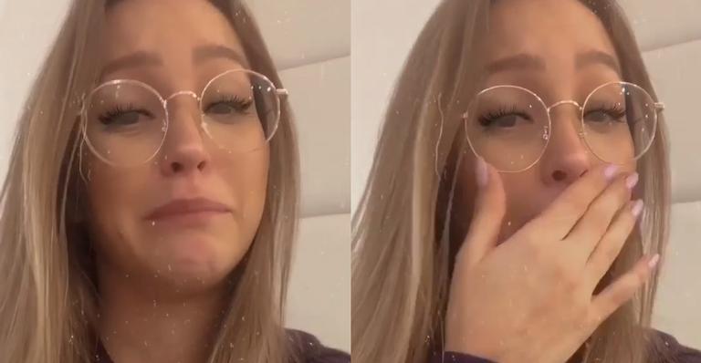 Carla Diaz chora muito ao revelar diagnóstico de doença: “Nunca imaginei”