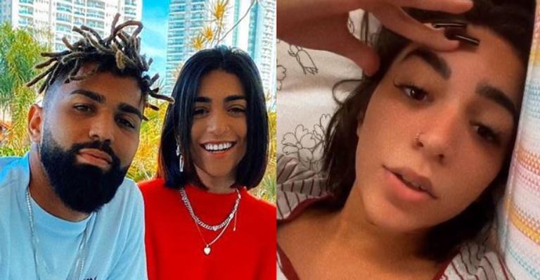 Irmã de Gabigol se revolta ao receber fotos íntimas de estranhos: ”Isso é nojento”