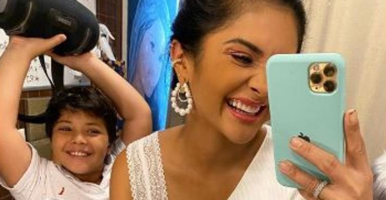 Mamãe de primeira viagem, Mileide Mihaile comenta sobre nova gestação e adianta: ”Quero gêmeos”