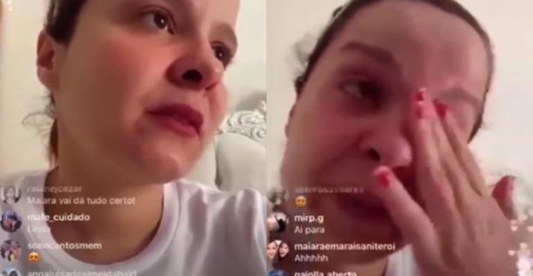 Aos prantos, Maiara pede fim dos ataques após término com Fernando: “Eu tô vindo de coração aberto”