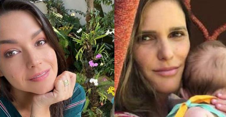 Thais Fersoza conforta Fernanda Lima após apresentadora perder o pai, vítima da Covid-19