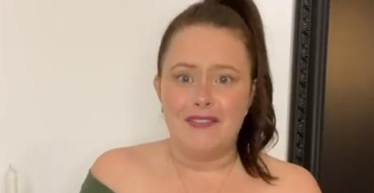 Mariana Bridi posta antes e depois e pede que fãs não a pressionem: “Não importa quantos quilos eu perdi”