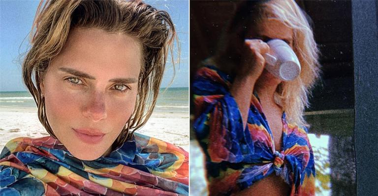 Aos 41 anos, Carolina Dieckmann posa de biquíni mínimo e deixa fãs de queixo caído: “Que corpo”