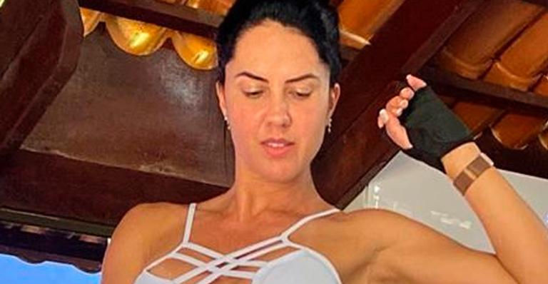 Noiva de Zezé di Camargo, Graciele Lacerda mostra curvas e boa forma com top curtinho: “Musa perfeita”