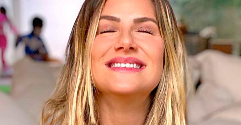 Mamãe coruja, Giovanna Ewbank fotografa Zyan de perto e se declara: “Amor”