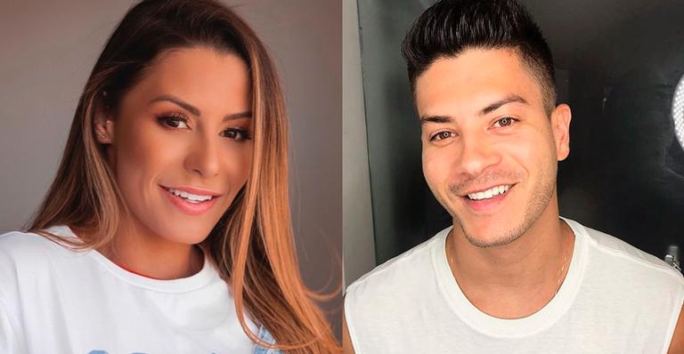 Após rumores, Aricia Silva nega namoro com Arthur Aguiar: “Acusada injustamente”