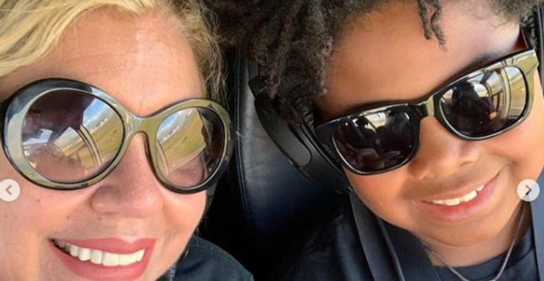 Astrid Fontenelle celebra aniversário do filho que completa 12 anos: “Dia de agradecer ao universo”