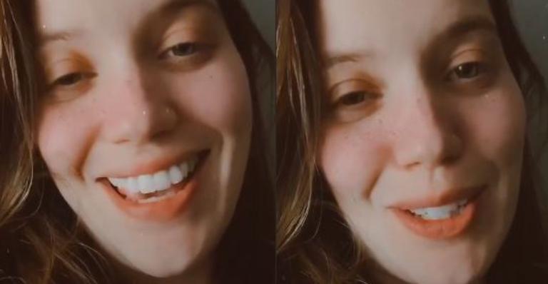 Radiante, Nathalia Dill encanta fãs ao mostrar primeiro presentinho para filha: ”Há dois dias fazendo”