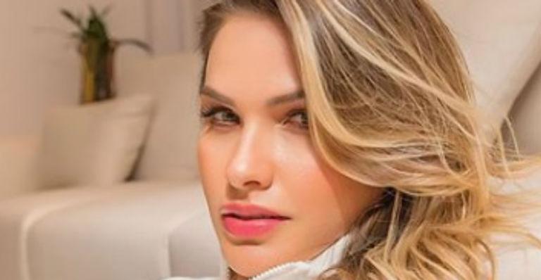 Andressa Suita explode fofurômetro ao celebrar aniversário do caçula com um clique encantador