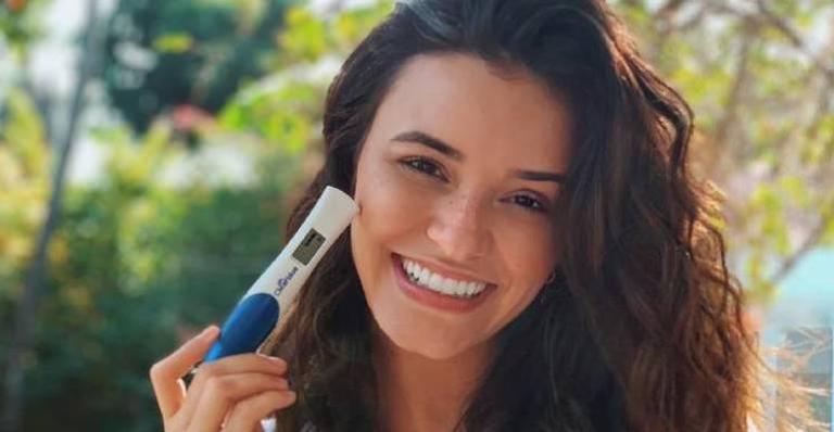 Talita Younan mostra barriga de grávida pela primeira vez: ”Amando”