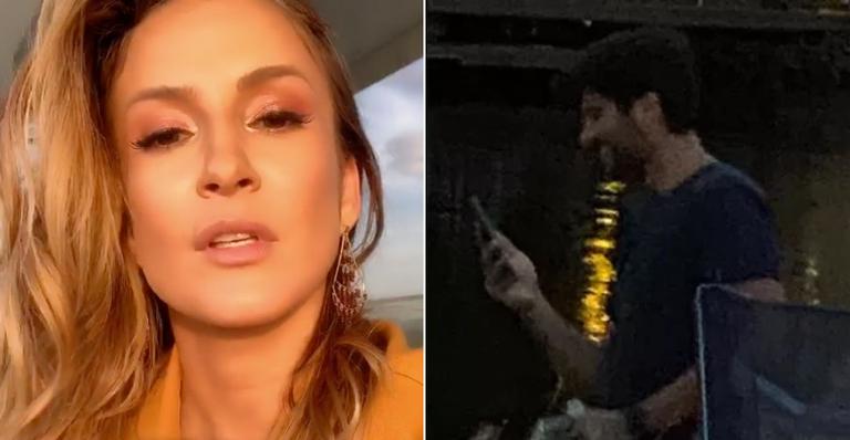 Claudia Leitte ‘pega’ o marido no flagra e questiona: “Estava falando com quem?”