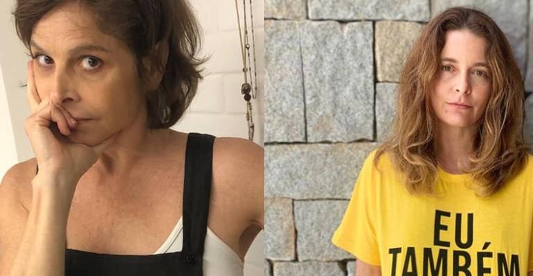 Em momento raro, Claudia Abreu surge ao lado de Drica Moraes e parabeniza a amiga