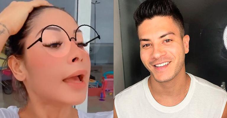 Mayra Cardi debocha e nega que sofreu derrota para Arthur Aguiar na justiça: “A notícia é mentirosa”