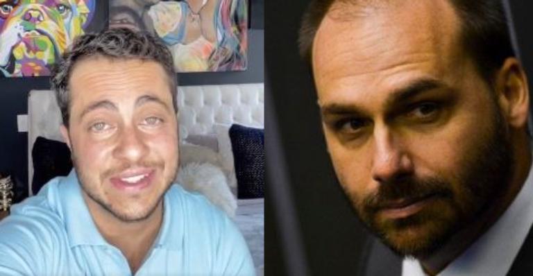Thammy Miranda desmente ataque a Edurardo Bolsonaro e mostra classe: ”Jamais vou compactuar com o ódio”