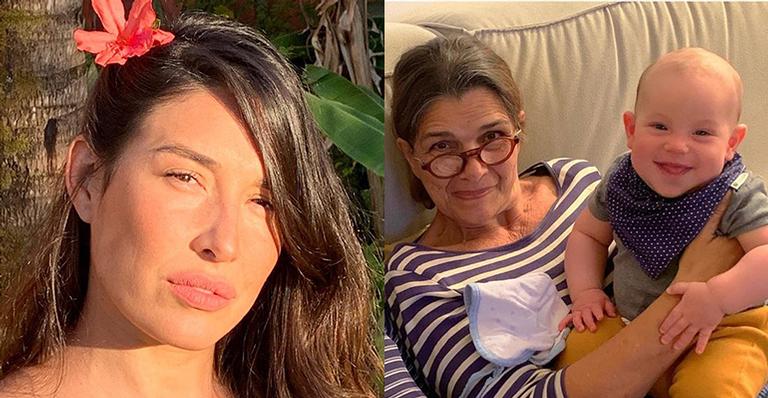 Separada, Giselle Itié agradece ajuda da mãe na criação do filho: “Não sei o que seria de mim”