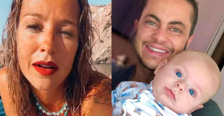Luana Piovani mostra apoio a Thammy Miranda e manda recado: “Pai é aquele que levanta e vai criar”