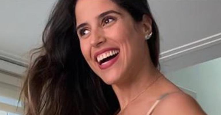 Camilla Camargo surge dançando com vestido rodado e recebe chuva de elogios: “Maravilhosa”