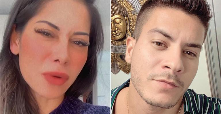 Mayra Cardi revela que amigas queriam jogar as coisas de Arthur Aguiar pela janela: “Desequilibradas”