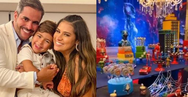 Após anunciar gravidez, Simone não economiza e presenteia filho com festão luxuoso em casa