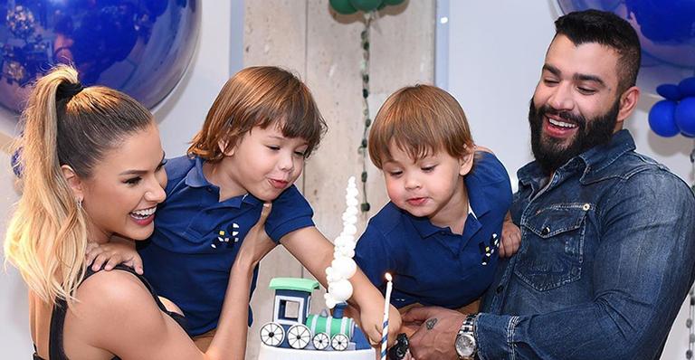 Talentoso! Filho caçula de Gusttavo Lima explode o fofurômetro ao surgir ‘tocando’ piano