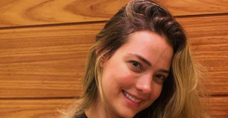 Carol Dantas explode fofurômetro ao compartilhar clique de Valentin sorrindo