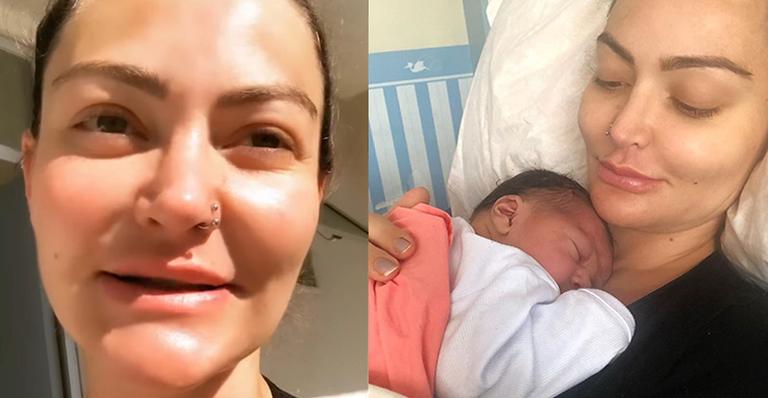 Laura Keller relata experiência ao dividir quarto com outras mamães na maternidade: “Círculo de choradeira”