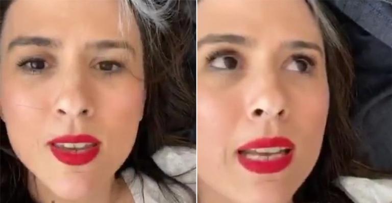 Tatá Werneck chama a atenção ao surgir com mecha branca e revela: “Tenho desde os 20 anos”