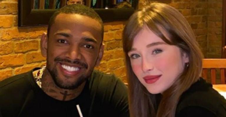 Duda Reis protagoniza cena romântica com Nego do Borel e se declara: “Meu olho brilha toda vez que olho para ele”