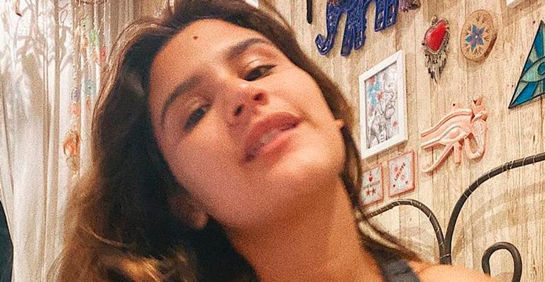 Filha de Flávia Alessandra, Giulia Costa posa de regata sem nada por baixo: “Que beldade”