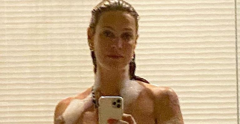 Luana Piovani resgata ensaio nua e rebate críticas sobre exposição: ”Querendo biscoito”