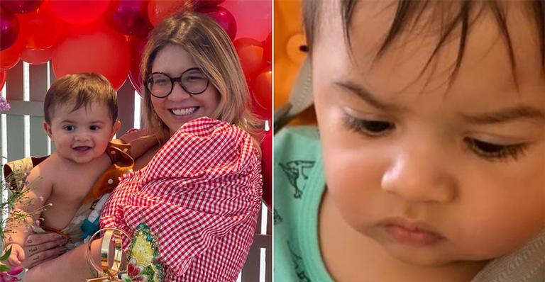 Marília Mendonça diverte web ao flagrar reação espontânea de Léo com prato de salada