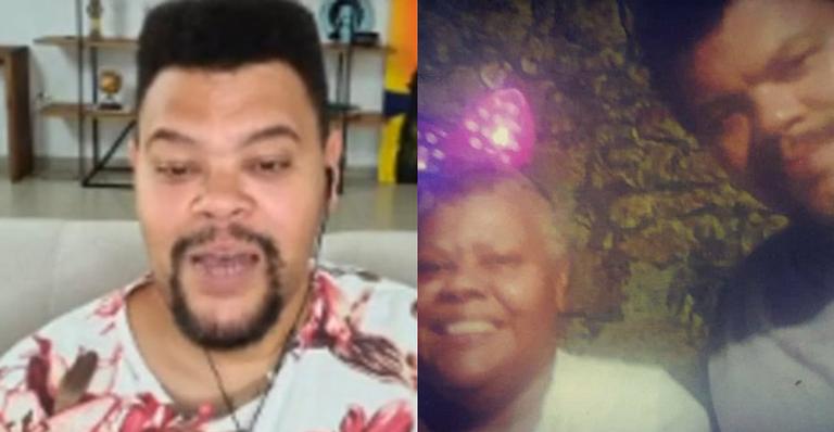 Em relato comovente, Babu Santana desabafa e diz que ainda sofre a perda da mãe: “Não superei”