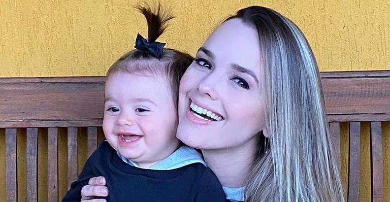 Thaeme Mariôto explode fofurômetro ao registrar momento especial da filha, Liz: “Que amor”