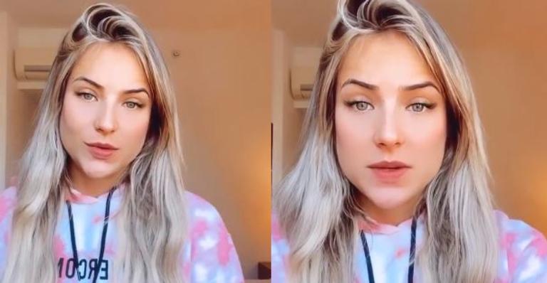 Ex-BBB Gabi Martins fala pela primeira vez após testar positivo para coronavírus: ”Me cuidando”