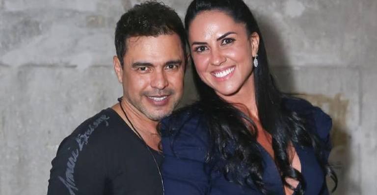 Com biquíni micro, noiva de Zezé Di Camargo arranca suspiros: ”Uma escultura”