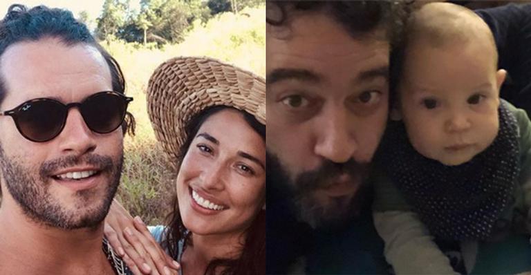 Após separação, Guilherme Winter posa com o filho e desabafa: “Sonho passar mais tempo com você”
