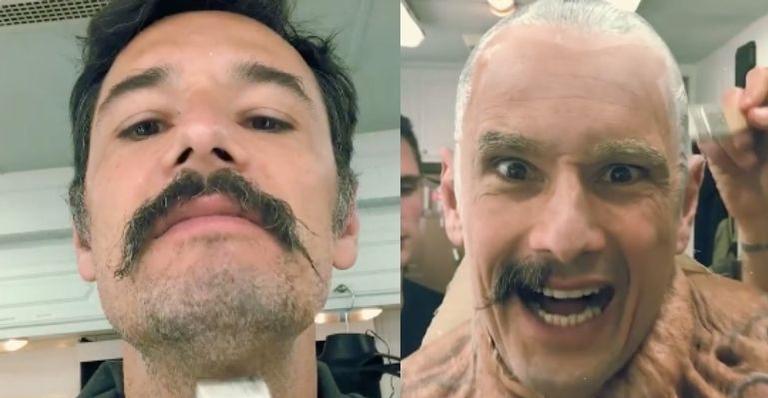 Rodrigo Santoro mostra transformação impressionante para filme: “Passei 9 horas sentado”