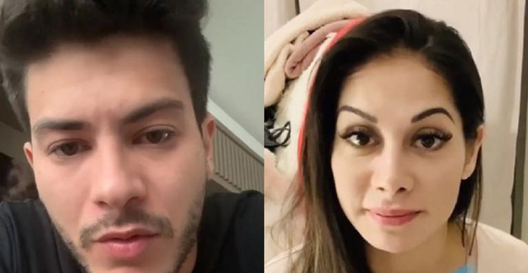 Após reaproximação, Arthur Aguiar pede perdão para Mayra Cardi: “Sinto muita vergonha”