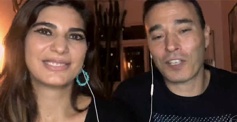 Andréia Sadi elogia habilidades de André Rizek no trato do lar: “Eu não conhecia”