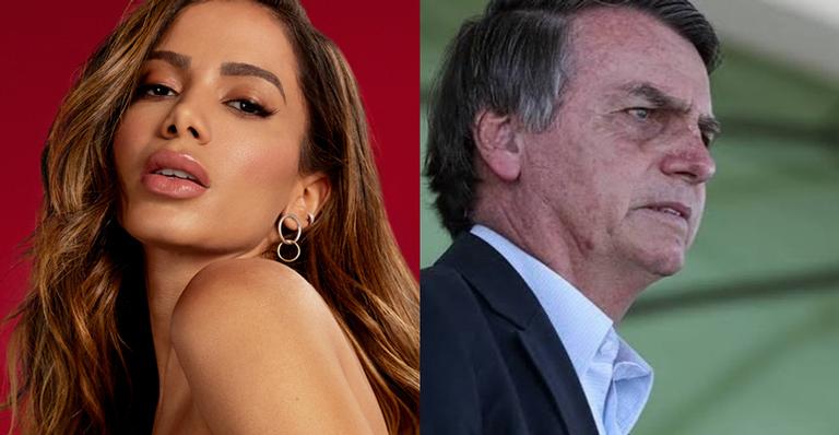 Anitta detona Jair Bolsonaro após presidente ameaçar bater em jornalista: “Prova de ignorância mental”