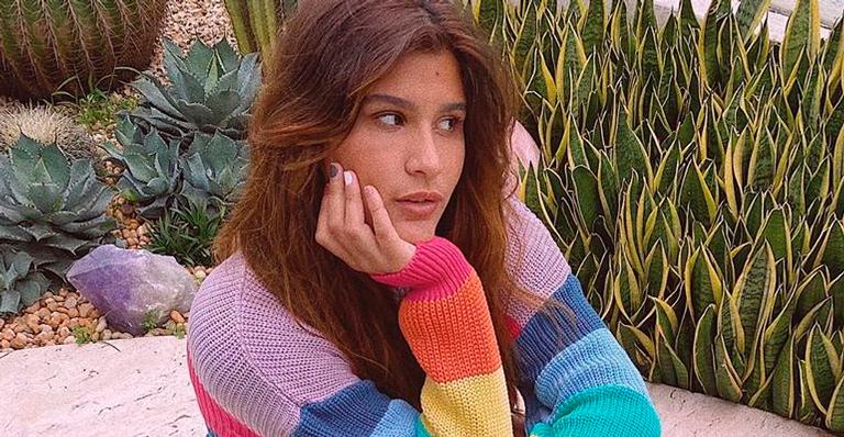 Filha de Flávia Alessandra, Giulia Costa aparece com shortinho micro e agrada: “Linda, deusa, maravilhosa”