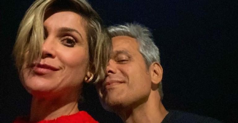 Otaviano Costa compartilha clique de Flávia Alessandra e se derrete: ”Muito gata”