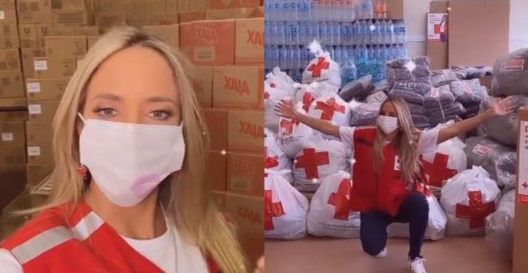 Caridade! Ticiane Pinheiro mostra galpão de doações e faz apelo: ”Vamos ajudar!”