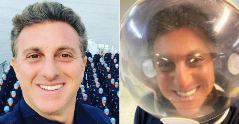 Luciano Huck surge com figurinos inusitados para gravação do ‘Caldeirão’: “Desesperado para voltar”