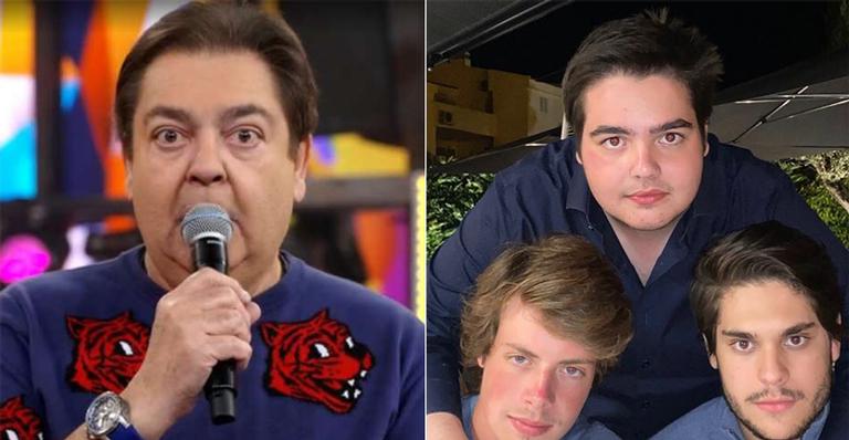 Ostentação! Filho de Faustão usa relógio luxuoso de R$ 263 mil ao posar com amigos