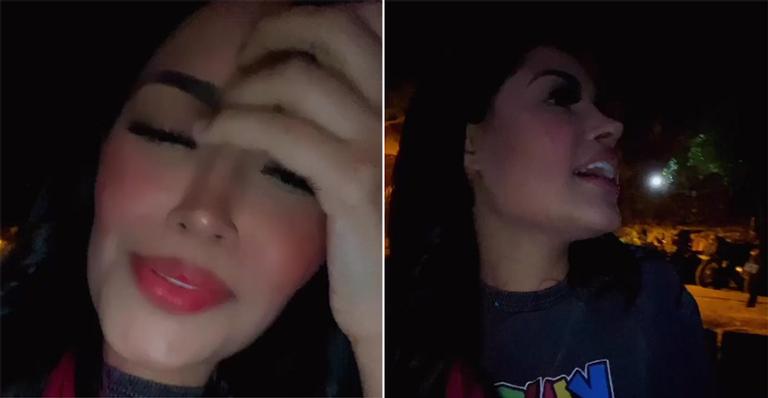 Ex-BBB Flayslane encara viagem noturna de barco para ir à casa de Babu Santana: “Tem jacaré?”