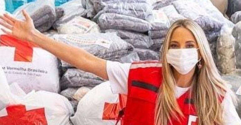Ticiane Pinheiro mostra trabalho voluntário na pandemia e web reage: “Lindo”