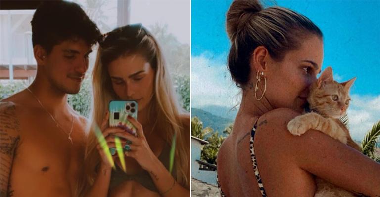 De microbiquíni, Yasmin Brunet é flagrada em clique de Gabriel Medina: “Pelos olhos dele”