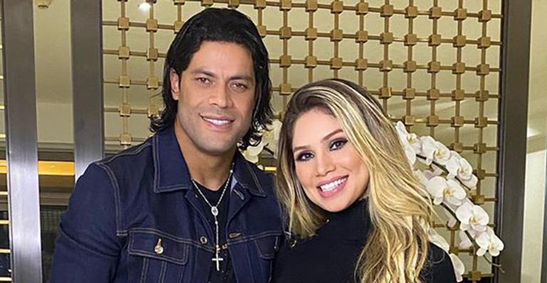 Após polêmica, Hulk se declara para Camila Ângelo: “O que Deus uniu, ninguém separa”